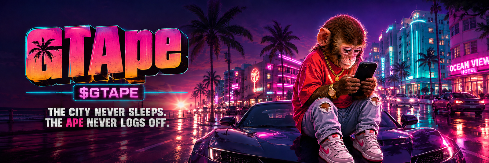 $GTAPE Official Banner